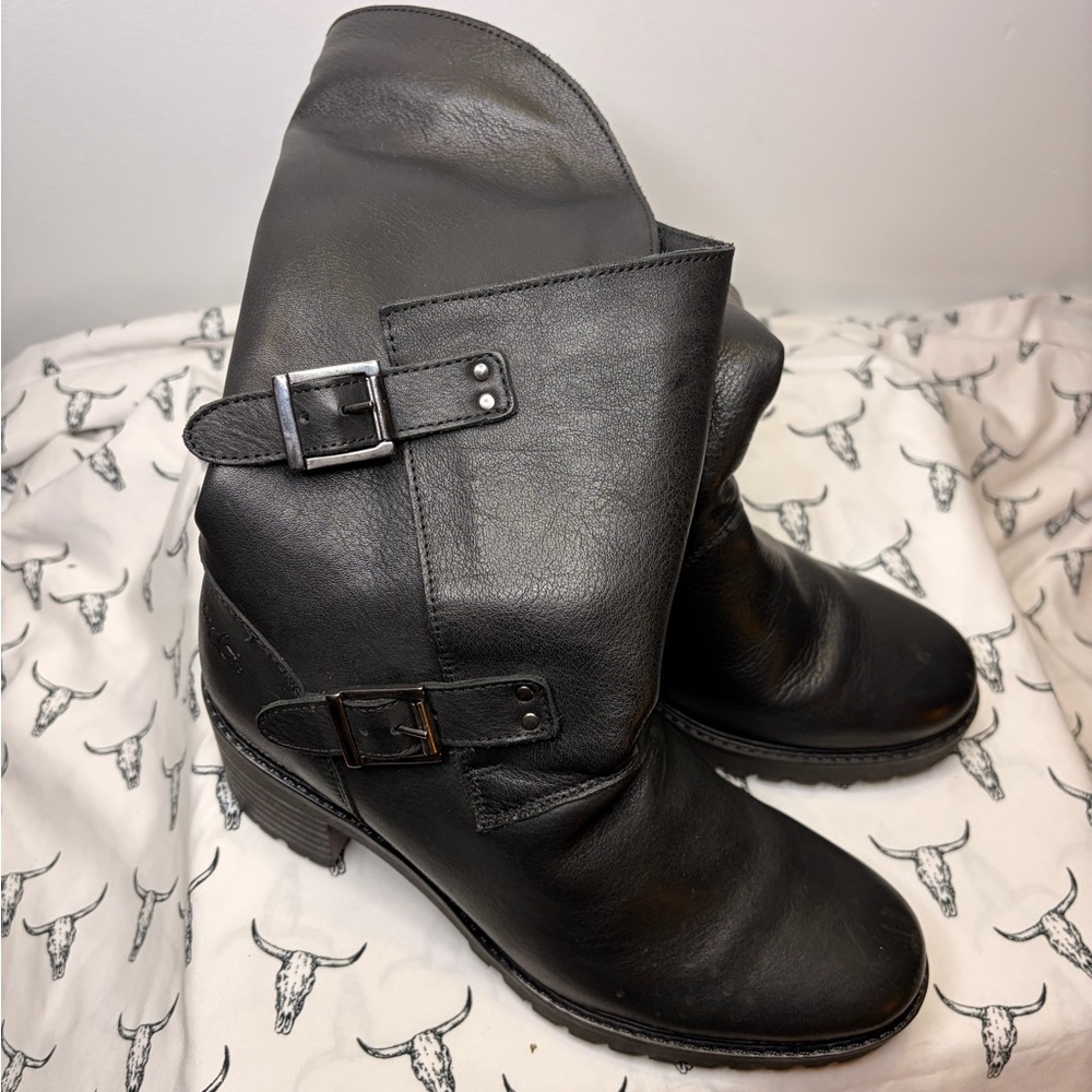Bos. & Co. Black Heeled Boots